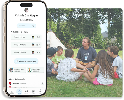 Summer Camp Illustration